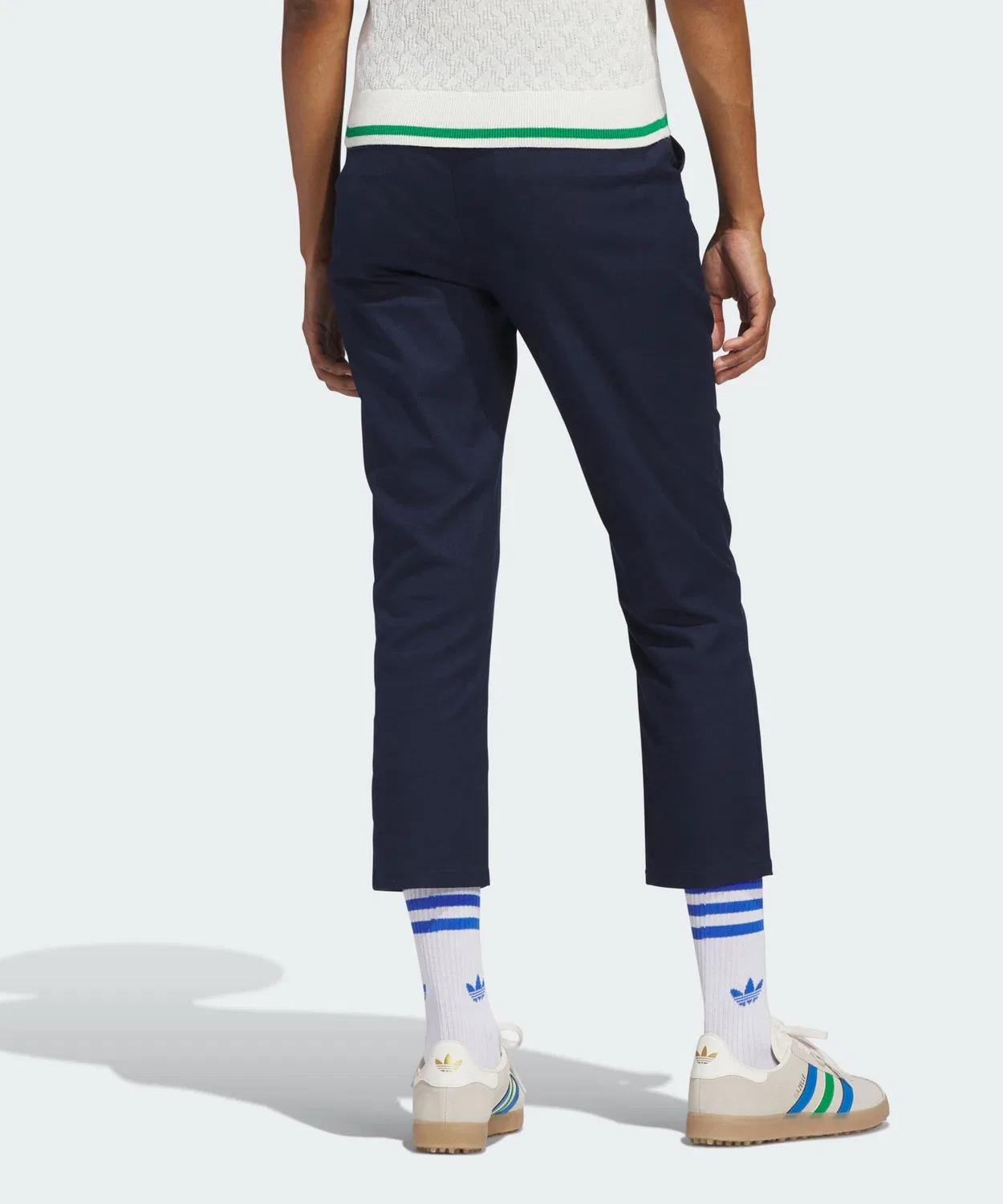Женские брюки для гольфа с логотипом Originals Adidas, Navy — фото 2