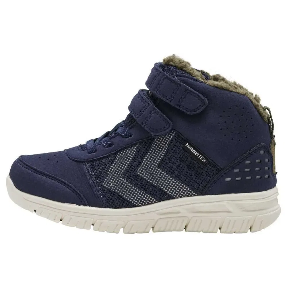 Кроссовки зимние Crosslite Mid Tex Hummel, синий — фото 3