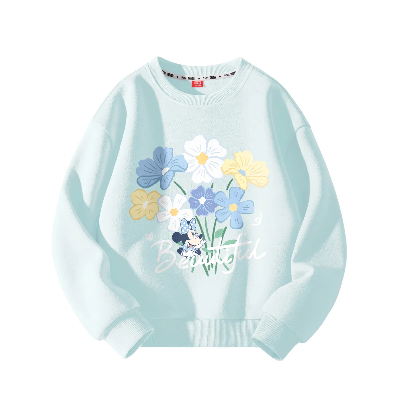 Детский свитшот хлопковый Disney Di Cotton Star Pastry with Yellow Filling, Heather Navy — фото 3