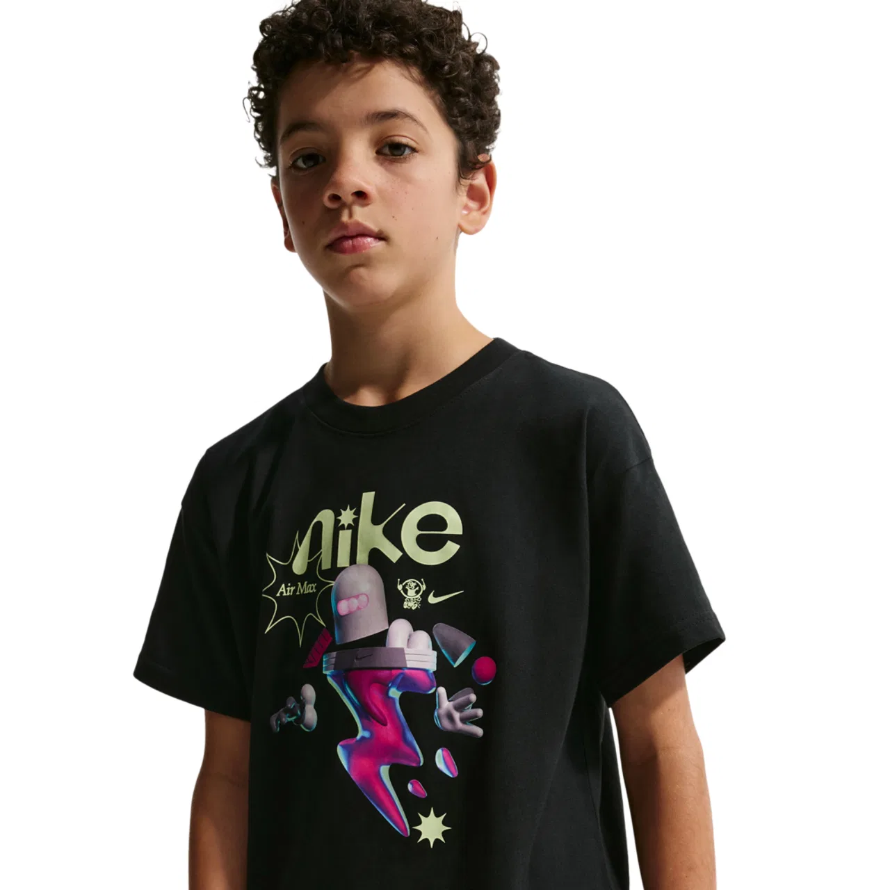 Футболка для мальчиков NSW Tee M90 Nike, черный