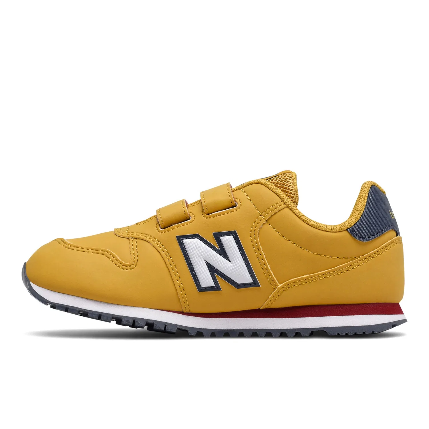 Детские кроссовки на шнуровке New Balance, Harvest Gold — фото 3