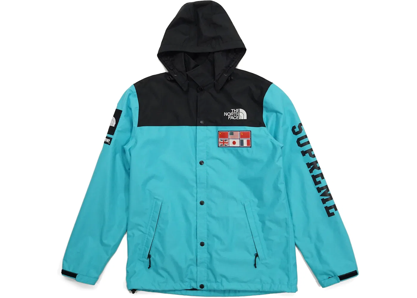 Мужская куртка коллекции Expedition Coaches Supreme The North Face, Teal