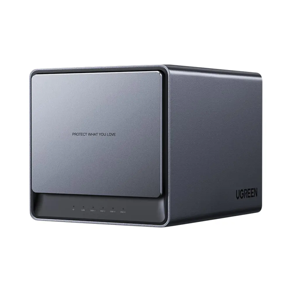 

Сетевое хранилище UGREEN DX4600 4-дисковое с 2 жесткими дисками Seagate IronWolf 8Тб