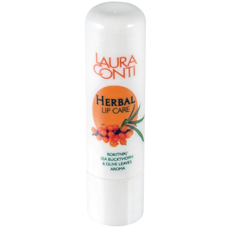 

Laura Conti Herbal помада защитная с экстрактом облепихи, 4,8 г