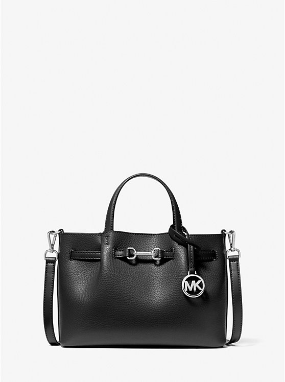 

Сумка-Портфель Carson из шагреневой кожи Michael Kors, черный