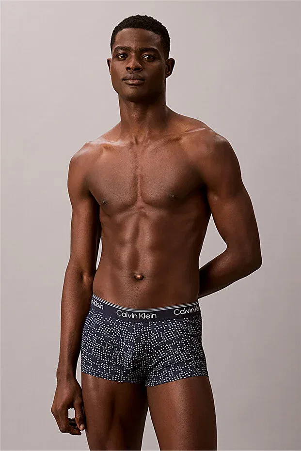 Мужские трусы-боксеры с заниженной талией Calvin Klein, Shoreline/Cut Circles Shorelin — фото 3