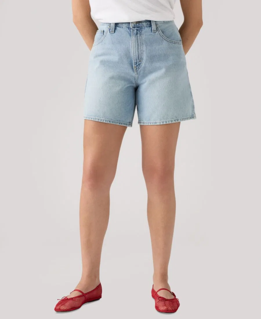 Джинсовые шорты с высокой посадкой Levi's, Far And Wi