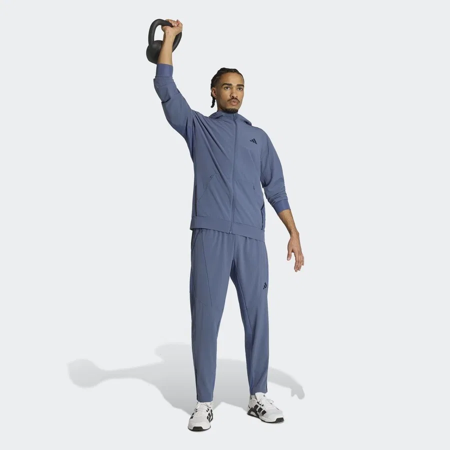 Мужская куртка D4T Workout adidas, Синий — фото 3