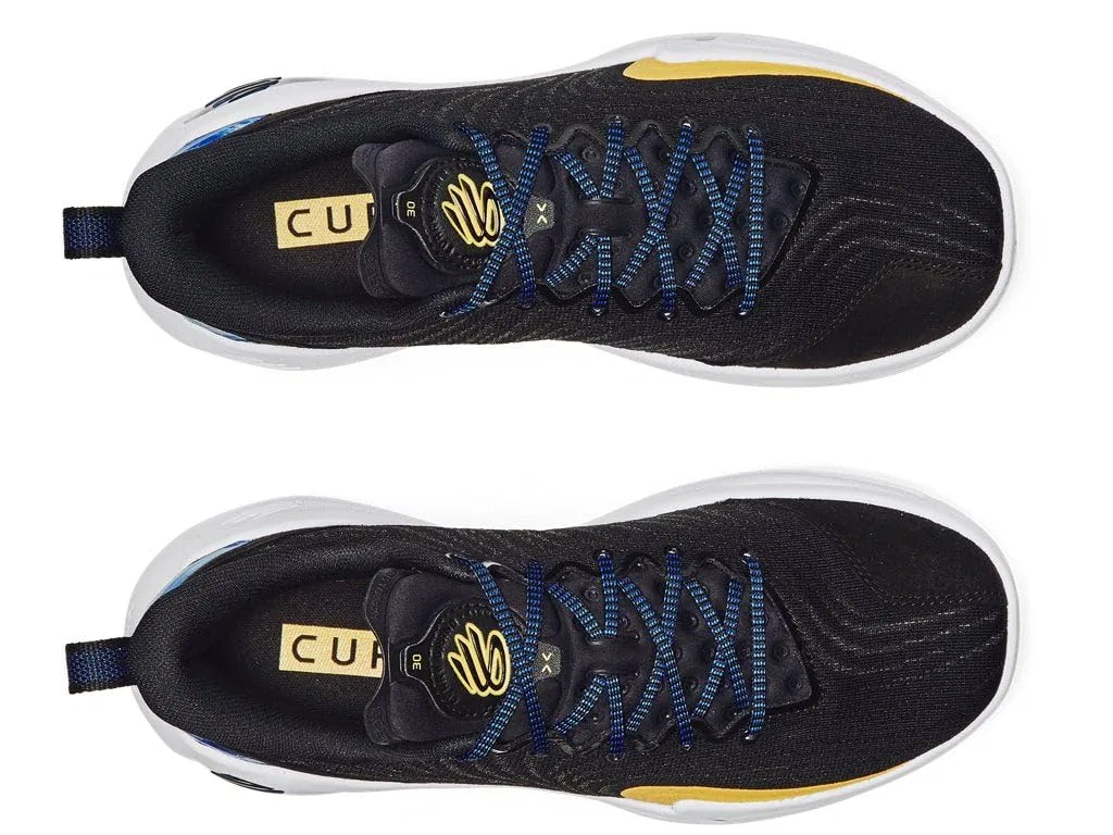 Детские баскетбольные кроссовки с улучшенным сцеплением Curry 12 Dub Nation Under Armour, Black — фото 3
