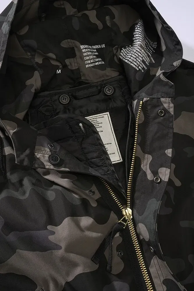 Мужская парка M51 Us Parka Brandit, Camouflage — фото 3