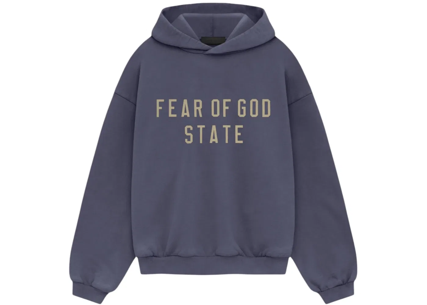 Детский худи с принтом Heavy Fleece Hoodie Fear of God, Marine