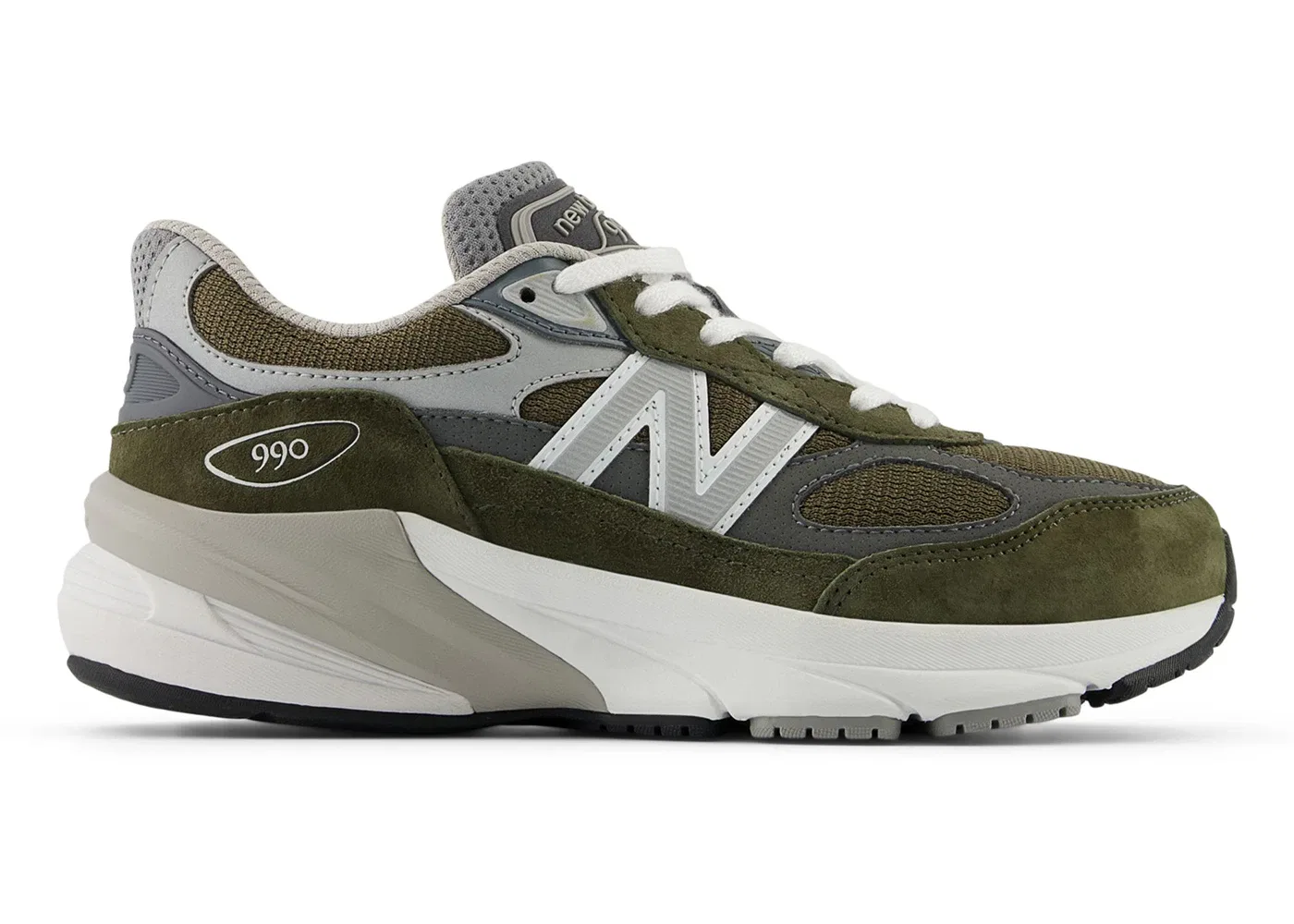 Детские кроссовки Lifestyle New Balance 990v6, Olive/Grey