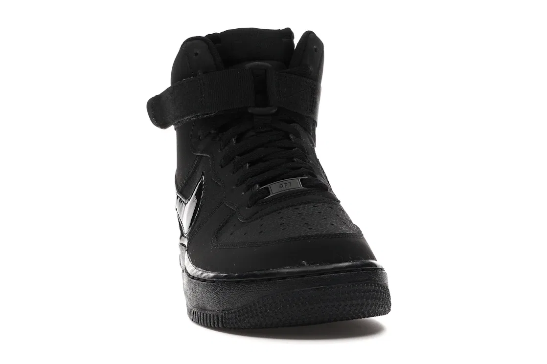 Детские кроссовки Lifestyle Nike Air Force 1 High, Black/Black/Black — фото 2