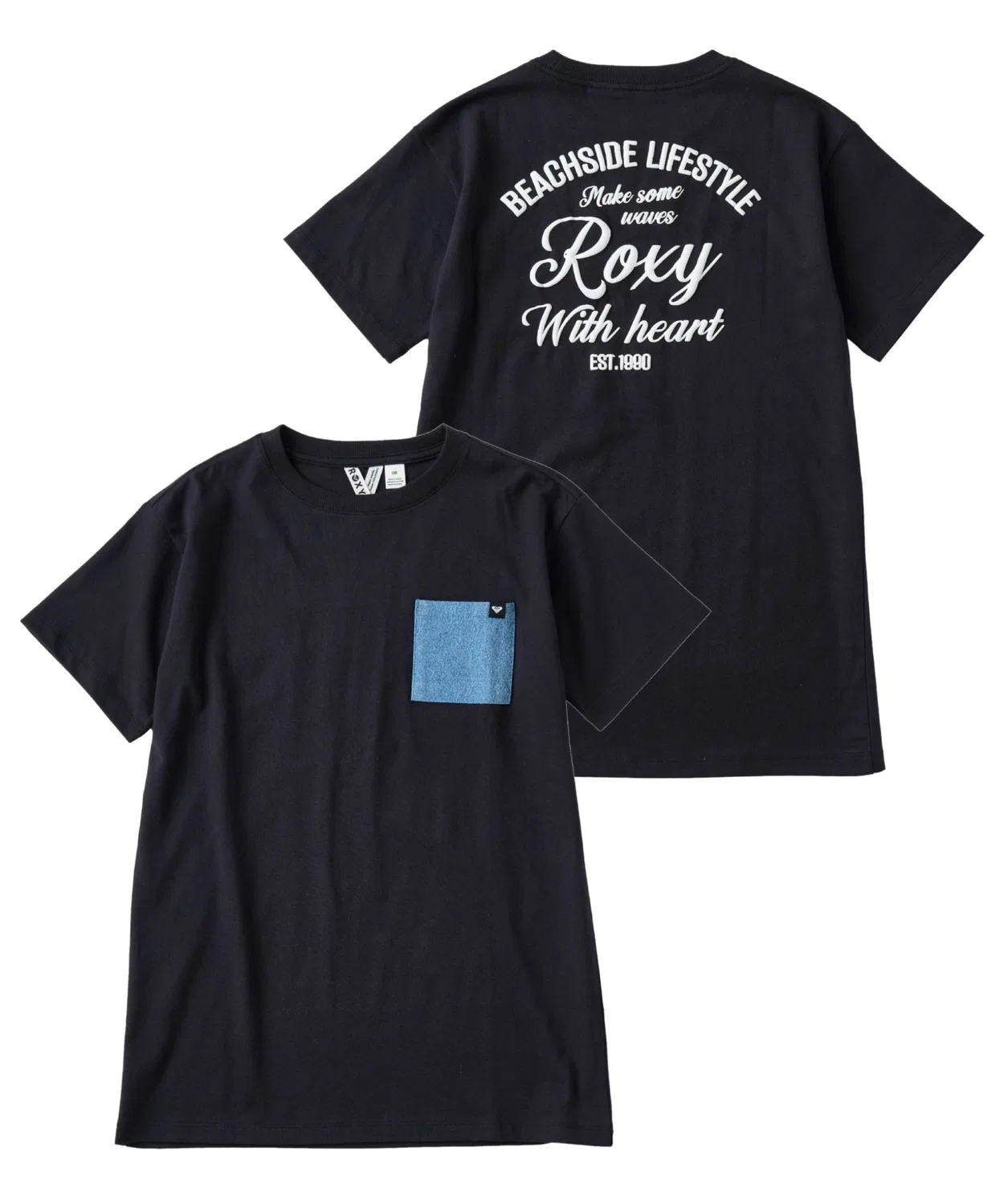 Детское платье-футболка с принтом MINI ROXY WITH HEART ROXY, Black