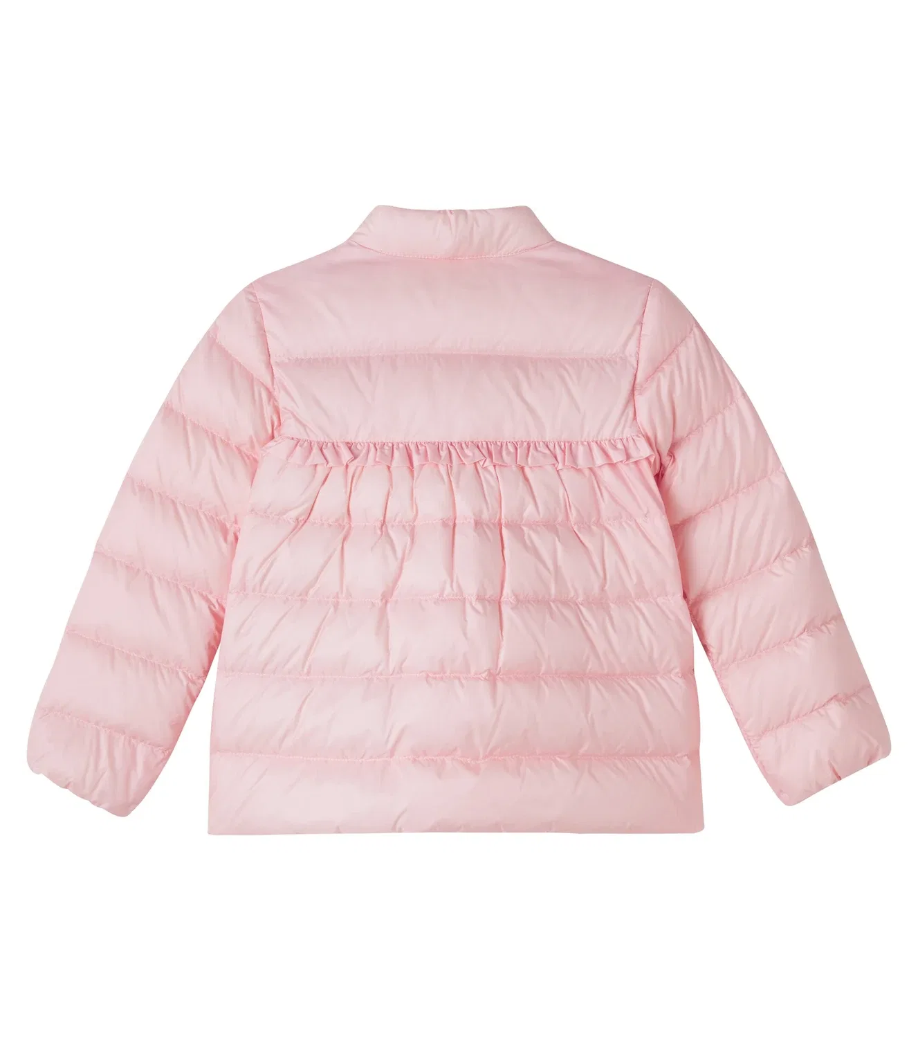 Легкая куртка пуховая Nazife Moncler Enfant, розовый — фото 2