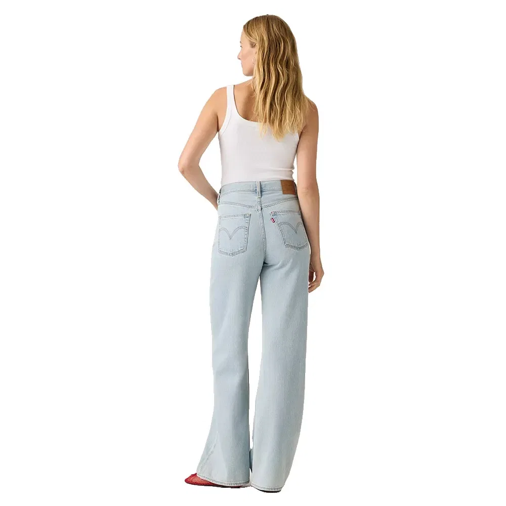 Женские джинсы с высокой посадкой Ribcage Wide Leg Levi's, Blue — фото 2