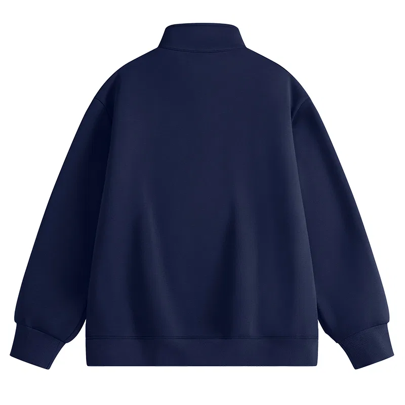 Детский свитшот с принтом MINISO, Heather Gray (B Graffiti Blue Bear Chest Logo) — фото 4
