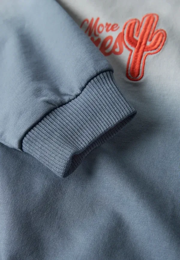 Худи с принтом Sweatshirt Name It, Blau, синий — фото 3