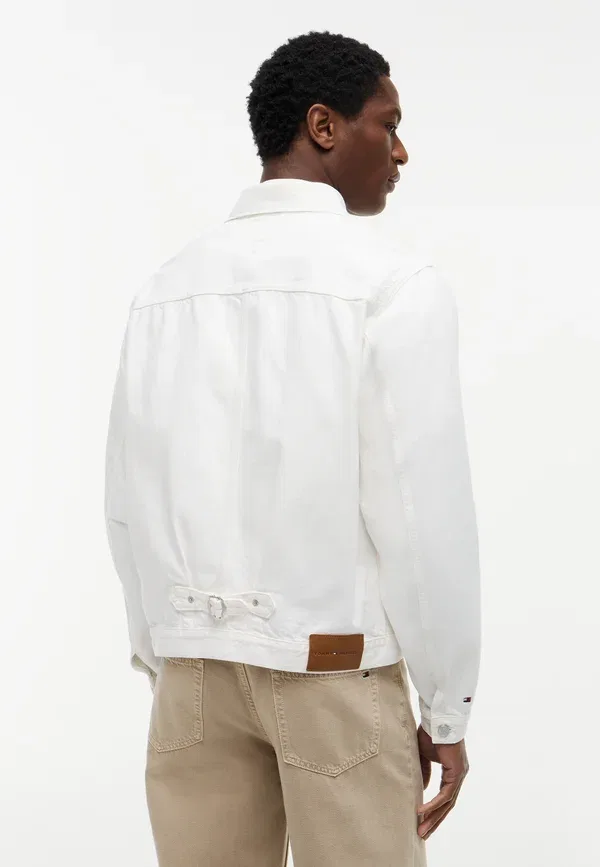 Куртка джинсовая Trucker type seasonal quality, Tommy Hilfiger, White, белый — фото 3