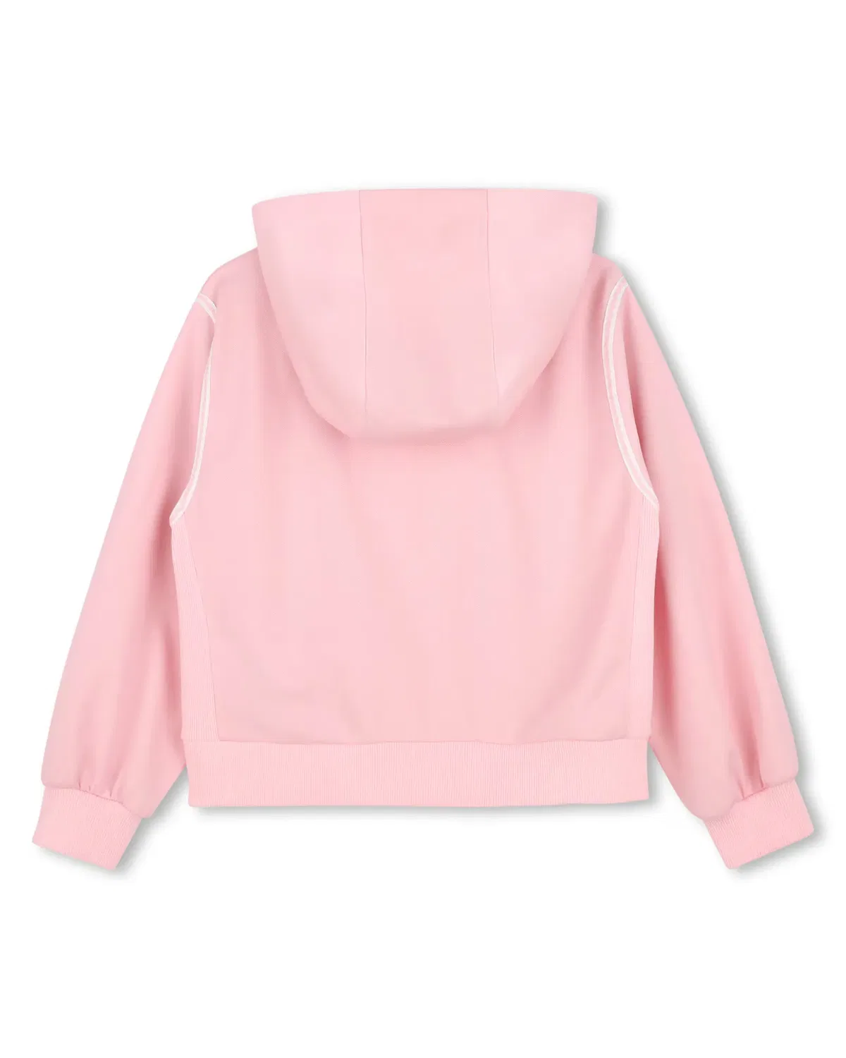 Детская худи для девочек с принтом Kenzo Kids, Розовый — фото 3