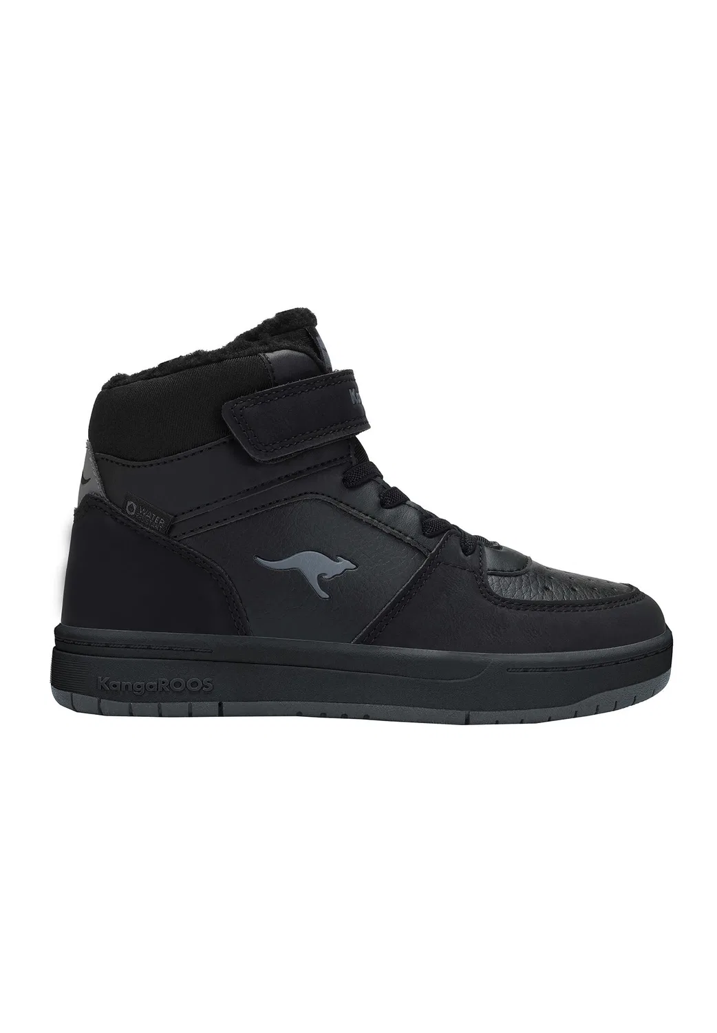 Детские утепленные кроссовки с высоким верхом K-CP Bound Mid EV Kangaroos, Schwarz — фото 2