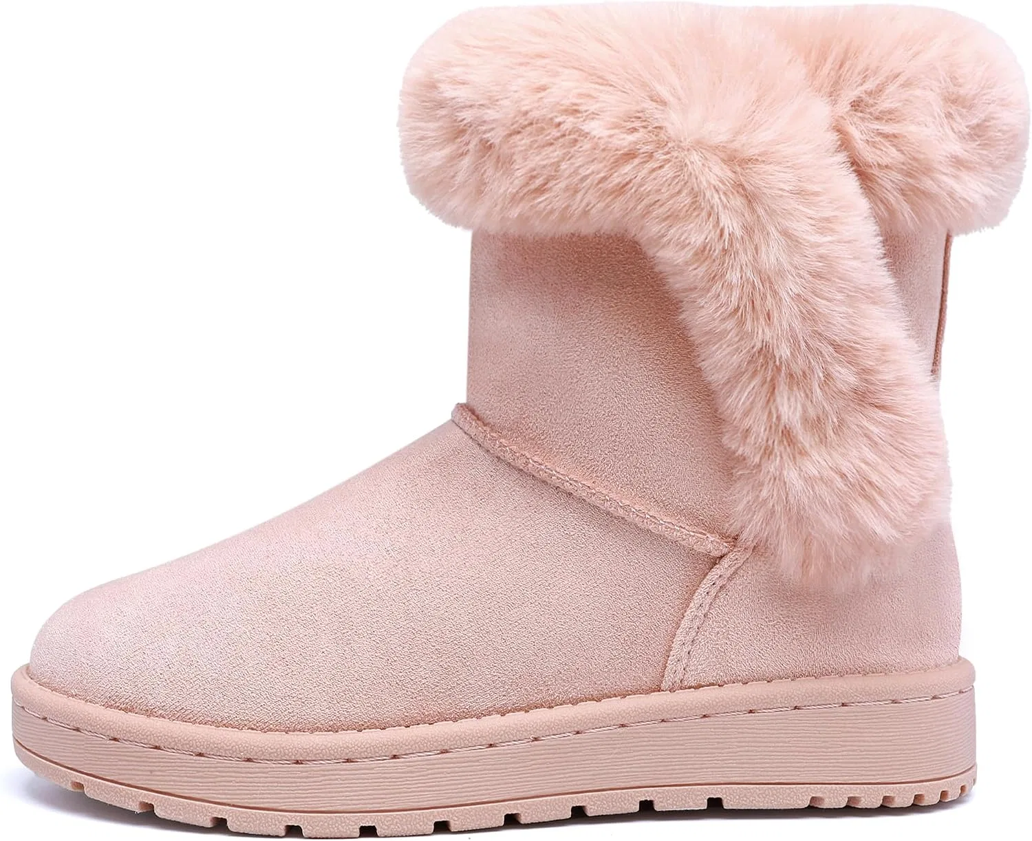 Детские зимние ботинки для девочек с мехом MIXIN, Pink