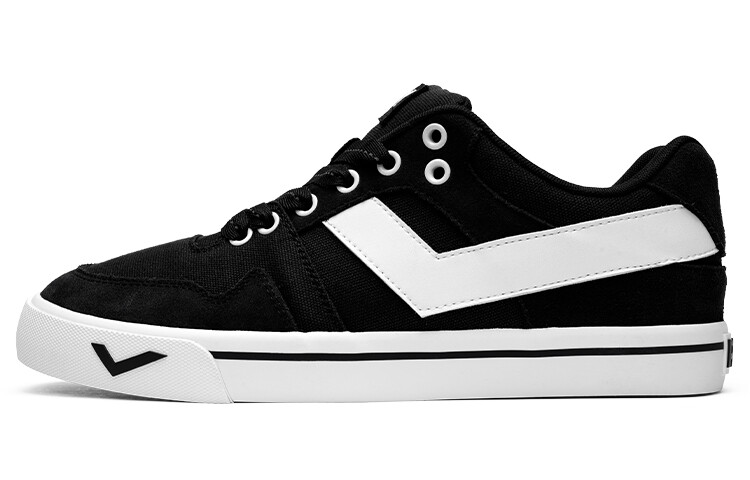 

Кроссовки PONY Atop Skateboarding Shoes Unisex Low-top Black, черный