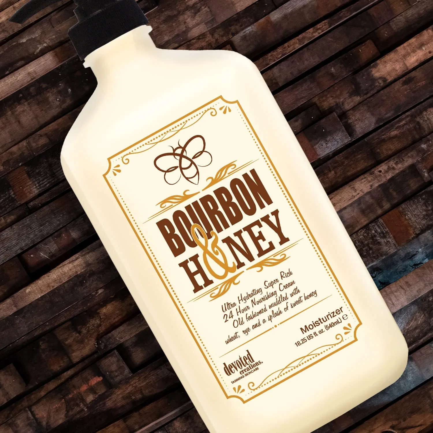 Лосьон увлажняющий Devoted Creations Bourbon & Honey 18.25 oz — фото 4