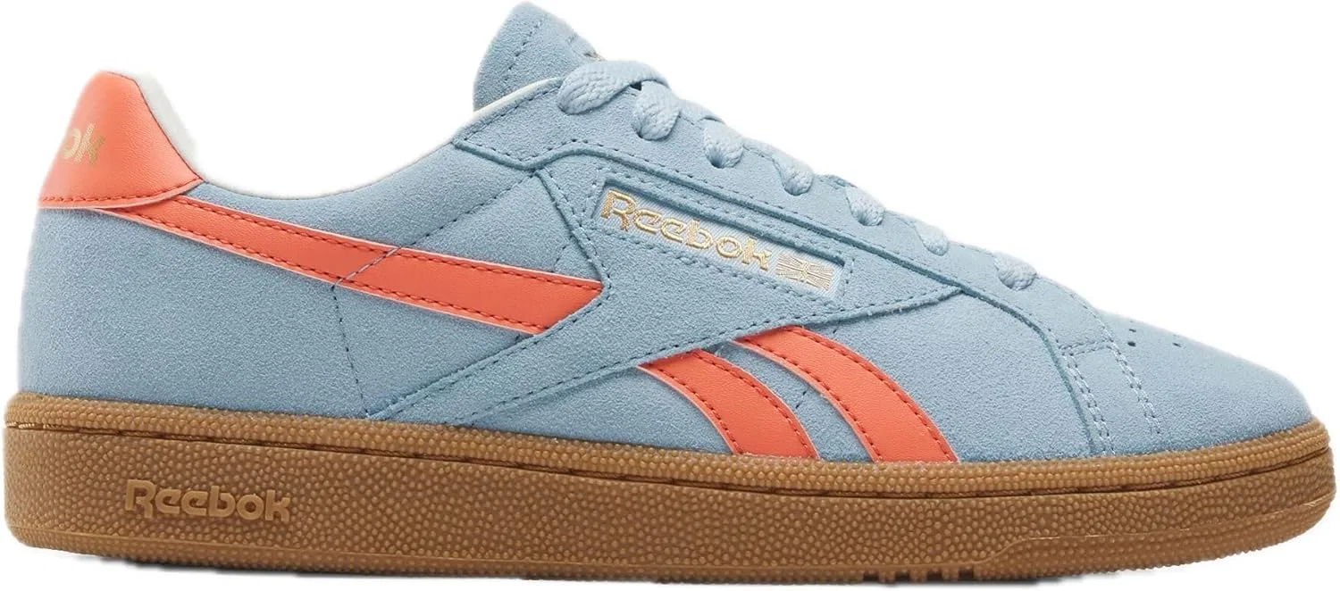 Кроссовки теннисные Reebok Club C Grounds, Soft Blue/Supercharged Coral/Gum
