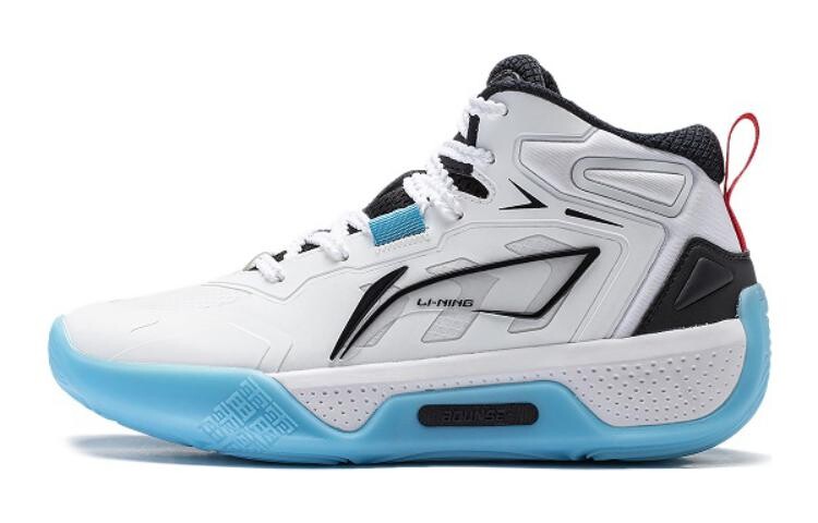 

Детские баскетбольные кроссовки GS High-top White Lining Young, белый/черный