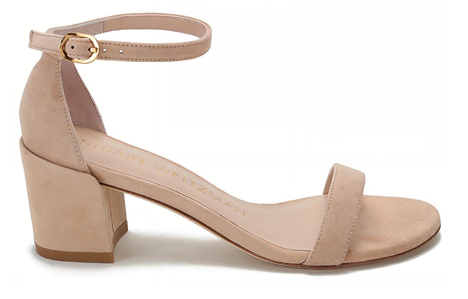 SW Strap Sandals Женские Бежевый Stuart Weitzman — фото 2