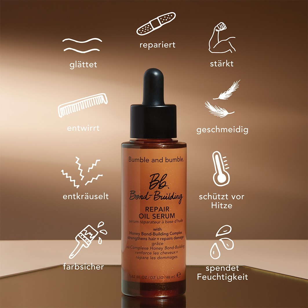 Масло для волос bond-building oil serum Bumble And Bumble, объем 48 мл — фото 3