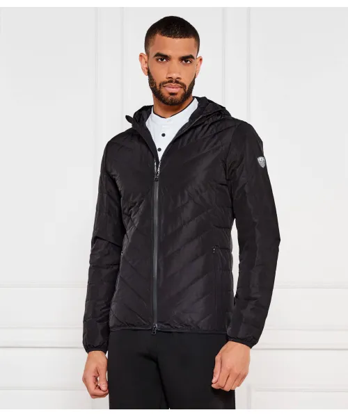 

Пуховик Regular fit Ea7, черный