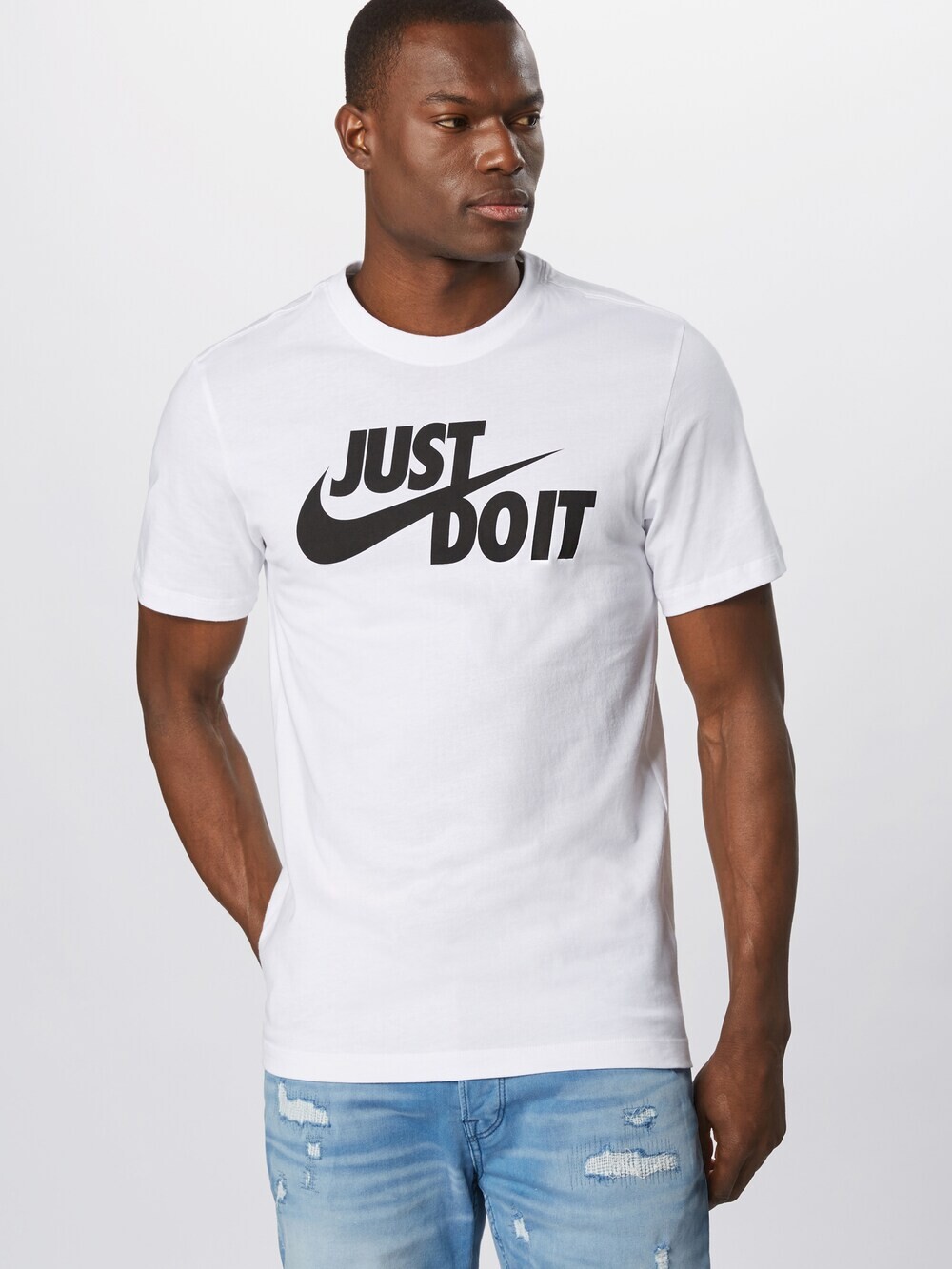 Футболка стандартного кроя Nike Sportswear Swoosh, белый — фото 2