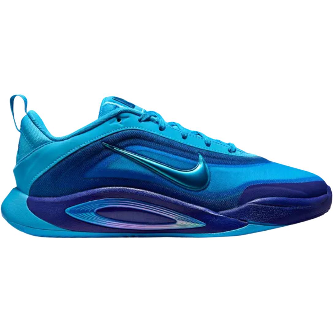 Nike Детские баскетбольные кроссовки A'ja Wilson x A'One Anti Slip Wear Resistant синие — фото 3