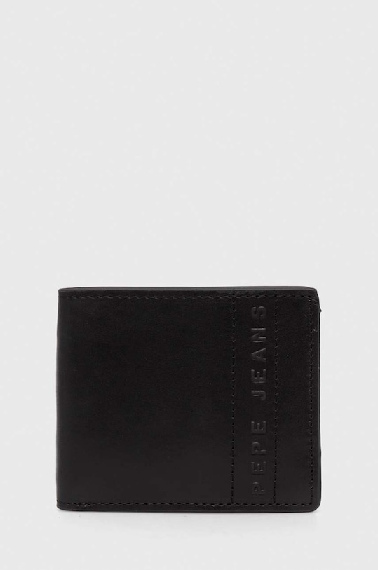 

Кожаный кошелек KELIAN WALLET Pepe Jeans, черный