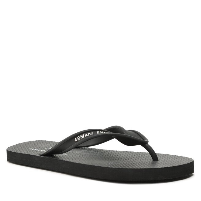 

Шлепанцы Armani Exchange, черный