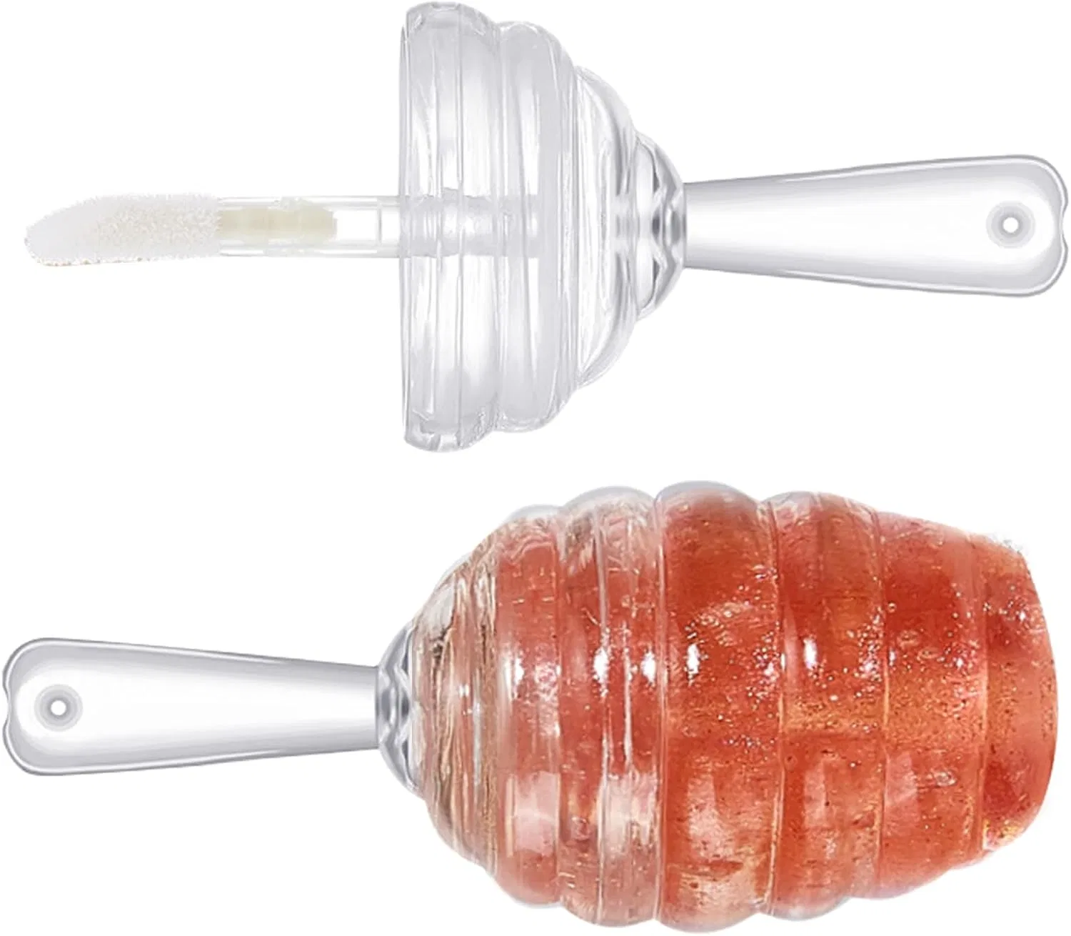 Масло для губ HONEYS Lip Oil увлажняющее бесцветное 1 шт Shurhome — фото 4