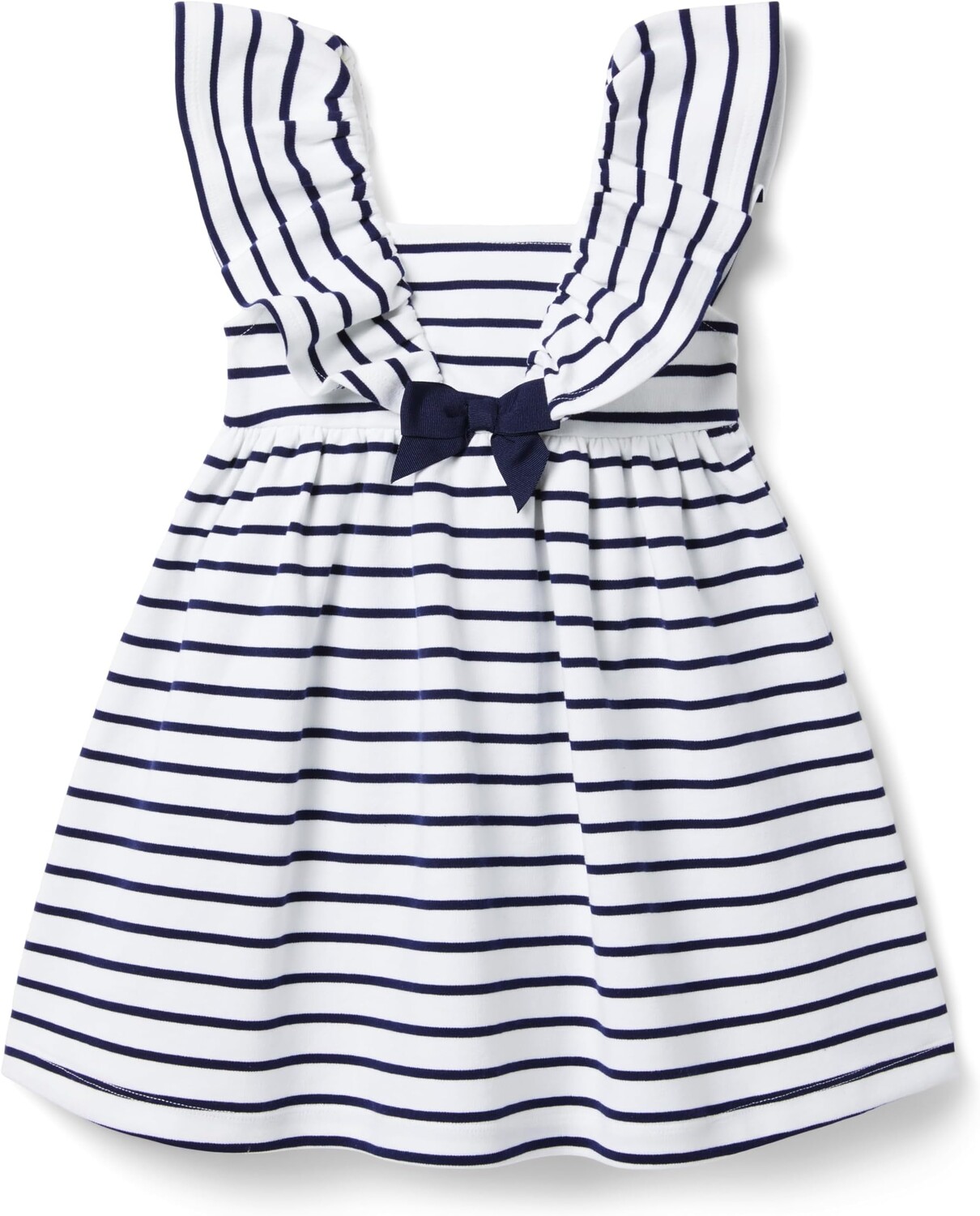 

Платье Janie and Jack Striped Dress, белый