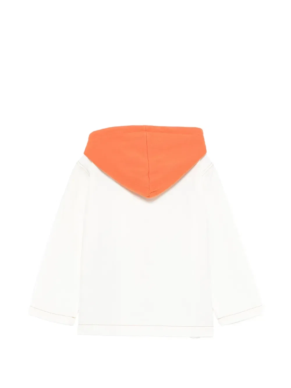 Куртка с капюшоном и аппликацией Stella McCartney Kids, белый — фото 2
