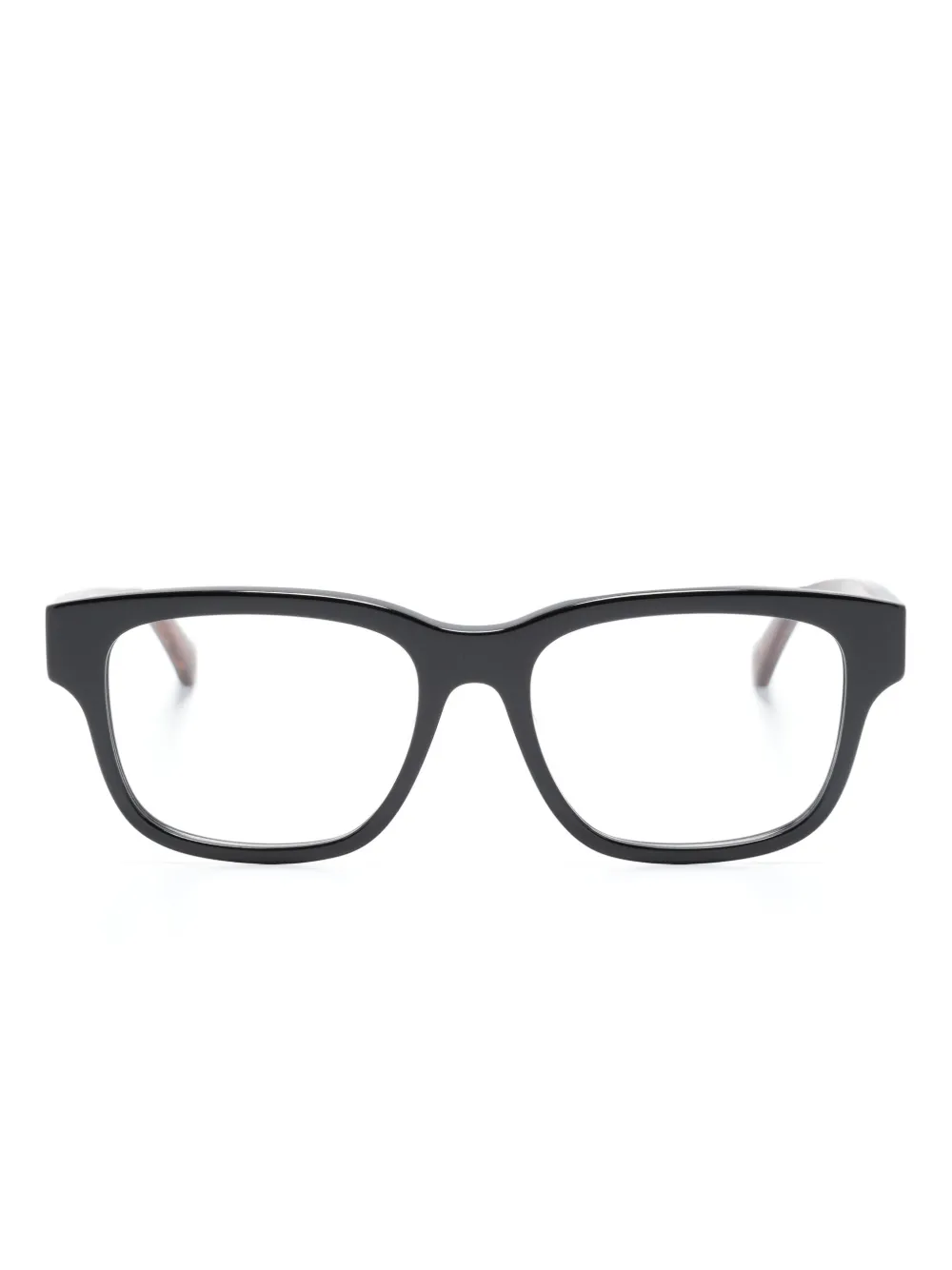 

Очки в квадратной оправе Gucci Eyewear, черный
