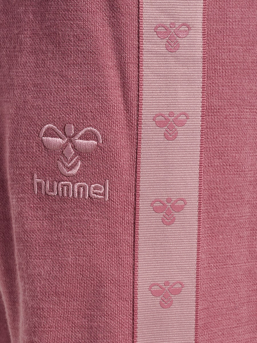 Зауженные брюки Hummel Wulba, розовый/темно-розовый — фото 4