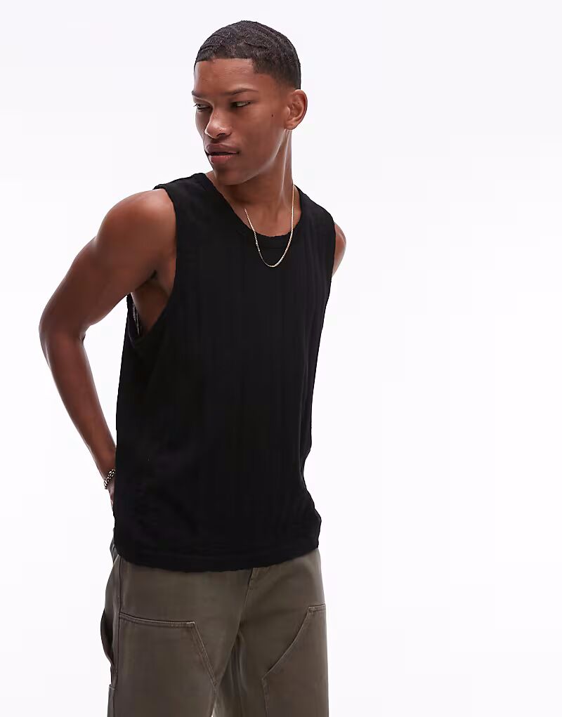 

Майка Allsaints denver в цвете jet black