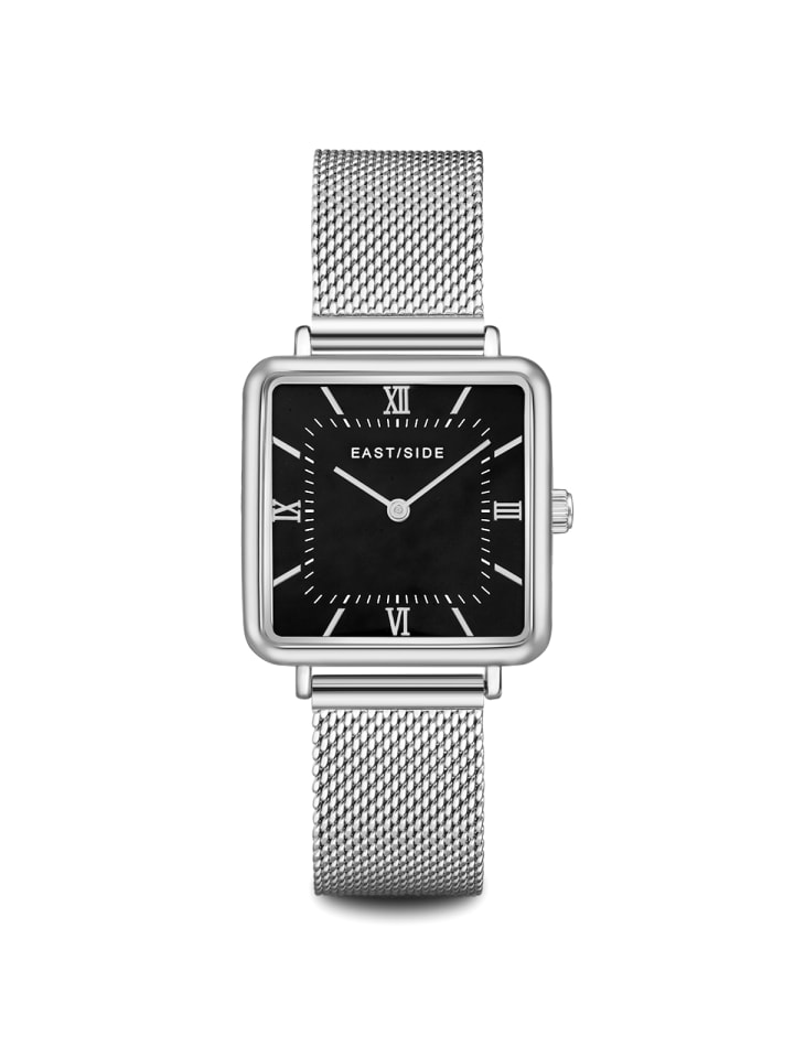 

Eastside NY Кварцевые часы Grand в корпусе из нержавеющей стали, серебристый цвет