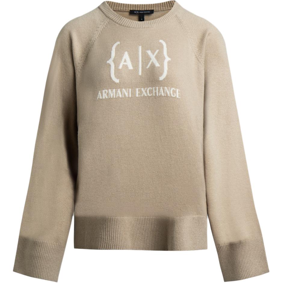 

Женский свитер светло-коричневый ARMANI EXCHANGE