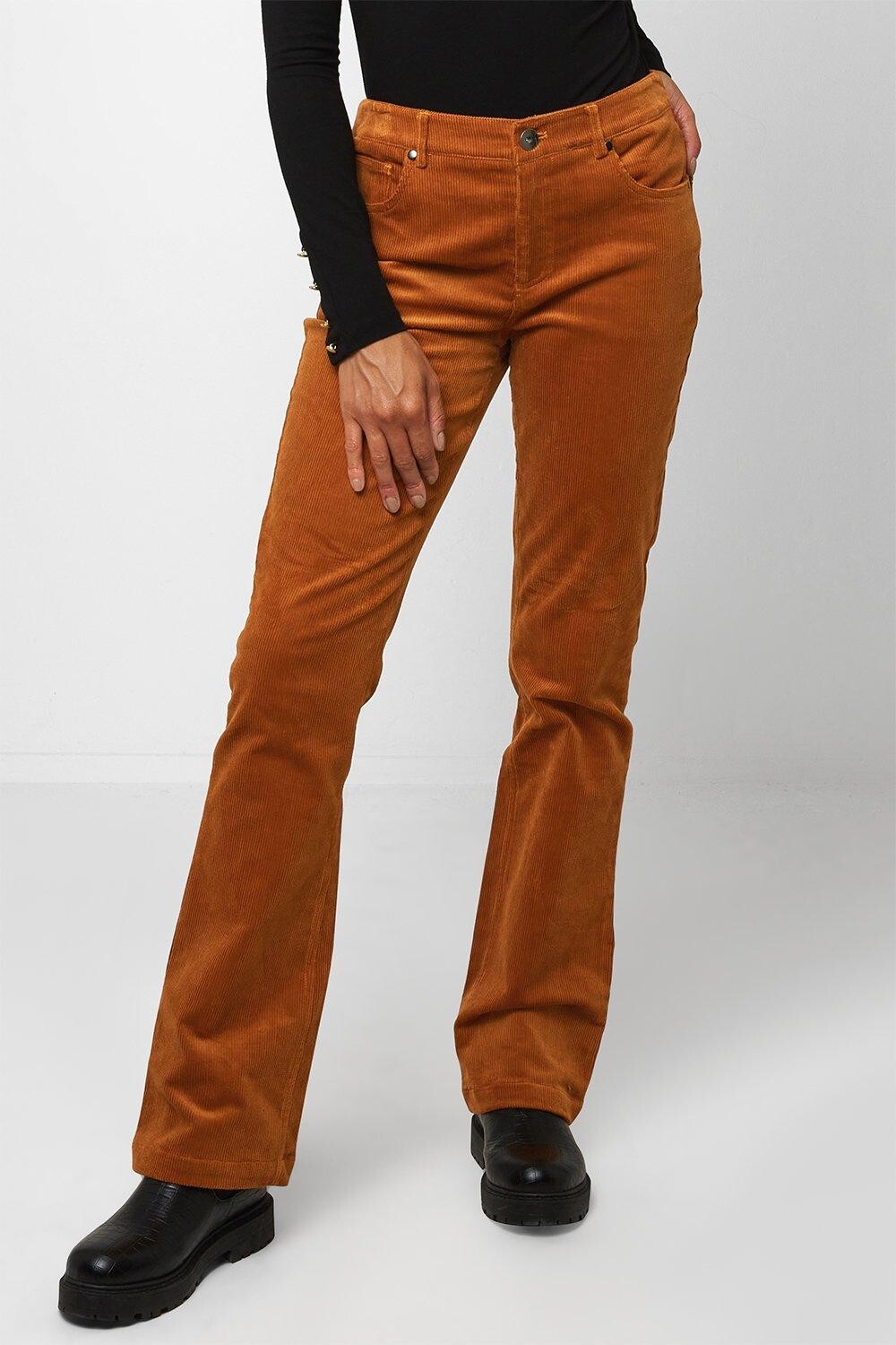 

Расклешенные вельветовые брюки Essentials Bootcut Joe Browns, желтый
