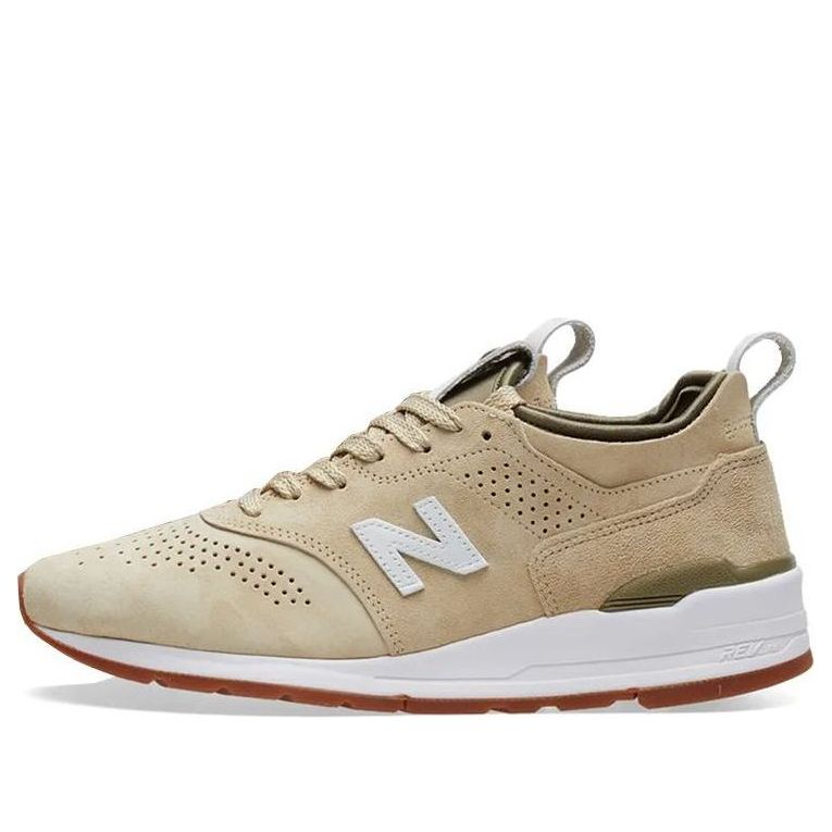 

Кроссовки New Balance 997 Deconstructed 'Bone', желто-коричневый