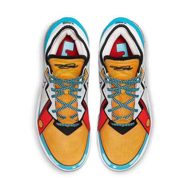 Кроссовки lebron 18 низкие Nike, белый — фото 4