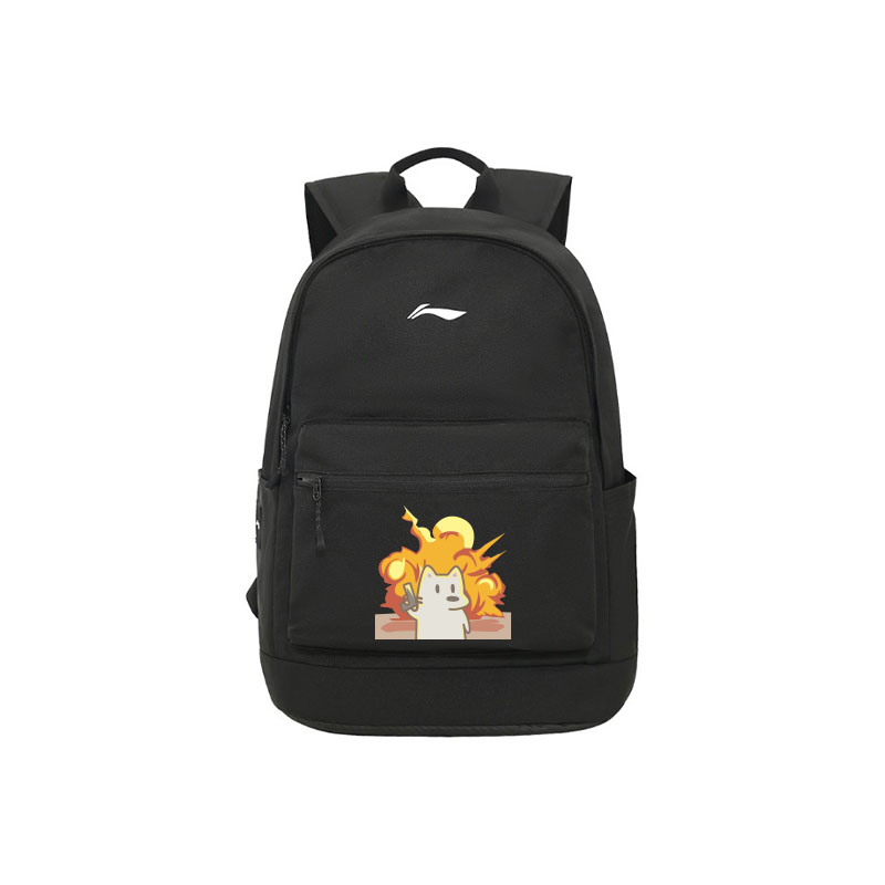 

LINING Полиэстеровый рюкзак обычный унисекс черный, Black (Explosion)