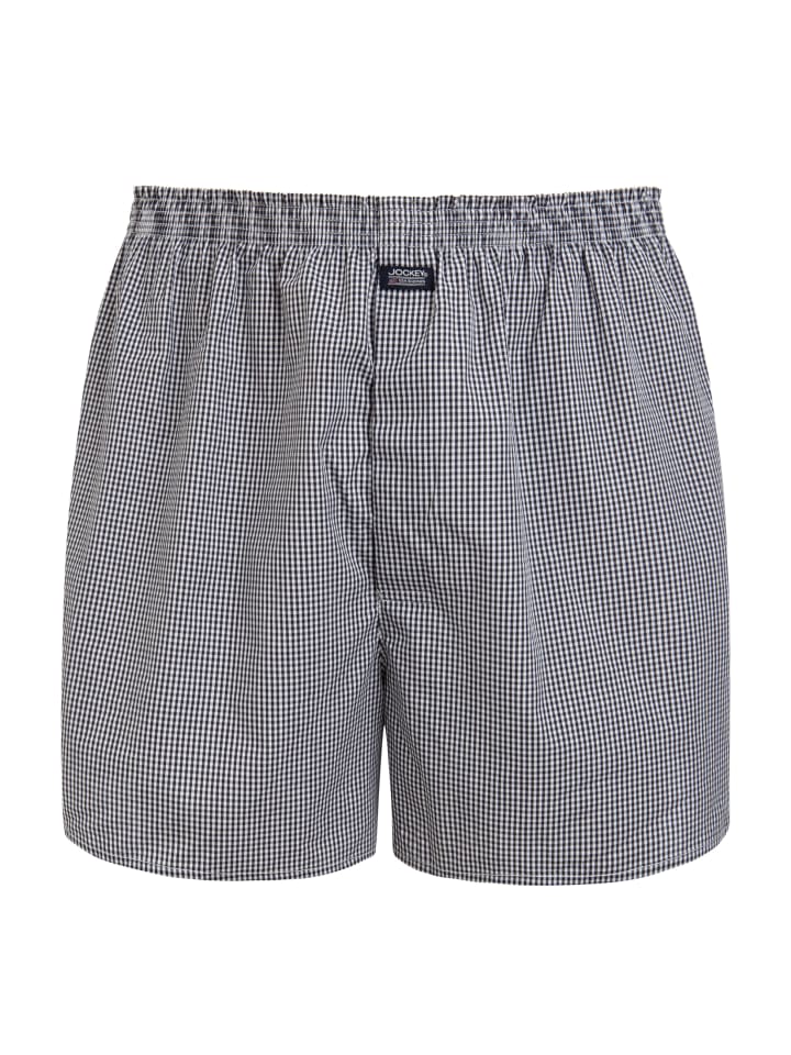 

Трусы боксеры Jockey Boxershort Everyday Check Woven, цвет Dunkelblau/Weiß